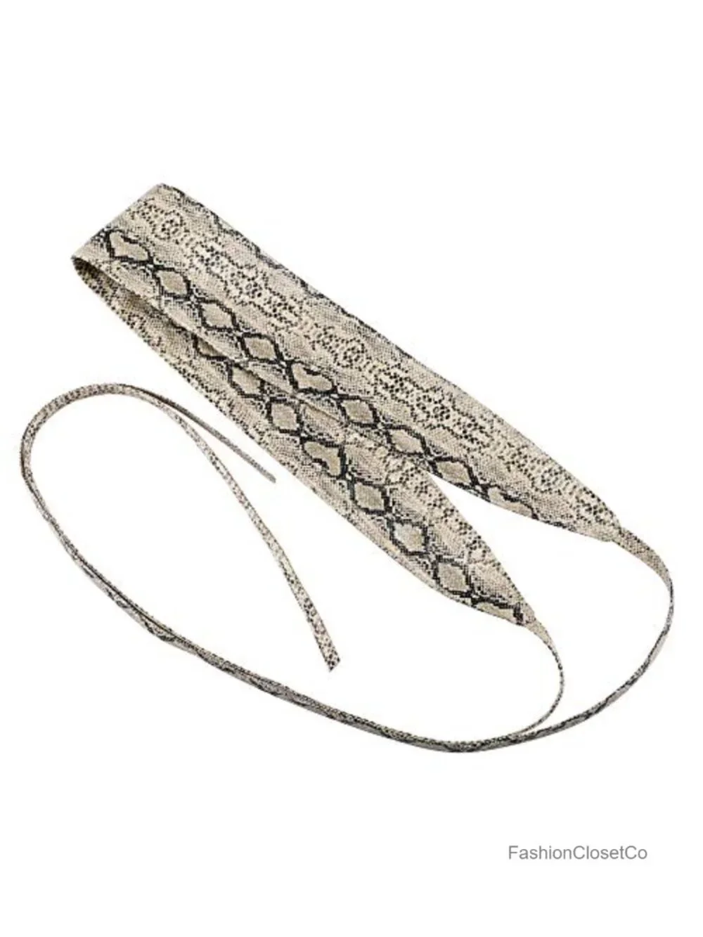 Women's PU Leather Cinch Belt Self Tie Wrap Bowknot Waistband